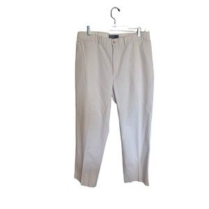 Polo Ralph Lauren Pants Mens 34x30 Khaki Chino 100% Cotton RN41381